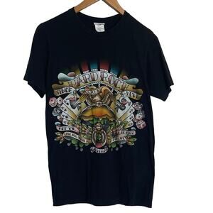 Hard Rock Cafe Las Vegas Tee Shirt Black Size M